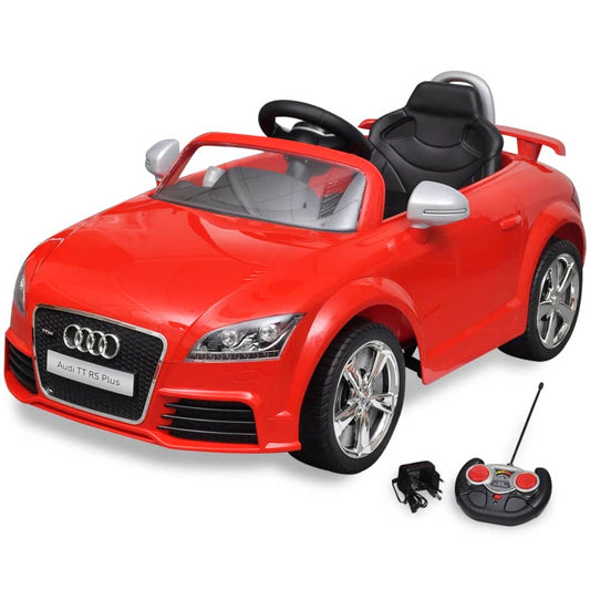 Electric car Audi TT RS with remote control red
